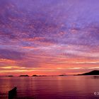 Sonnenaufgang in Riung auf der insel Flores Indonesien