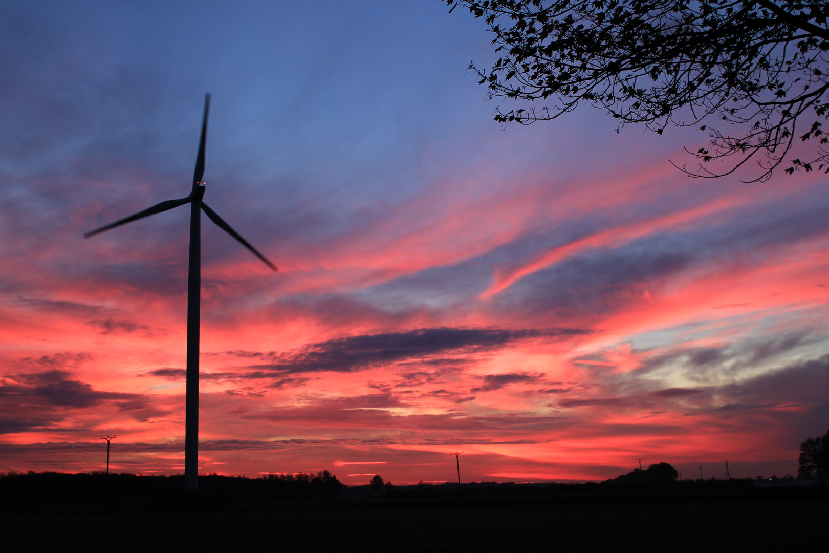 Sonnenaufgang in ROT