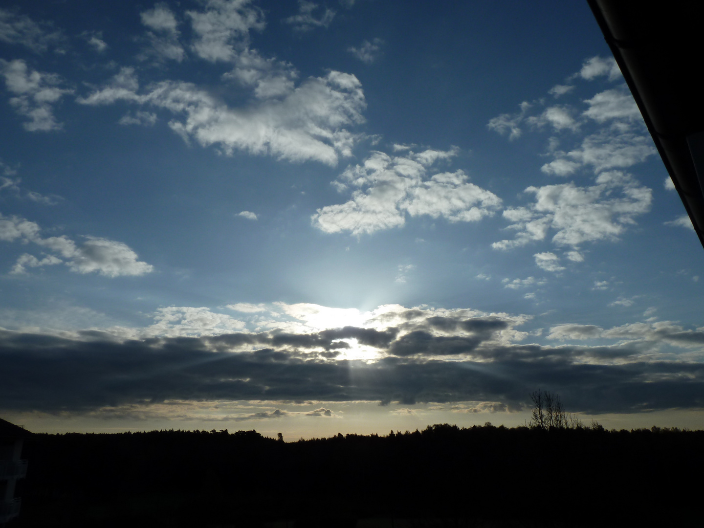 Sonnenaufgang in Sachsen