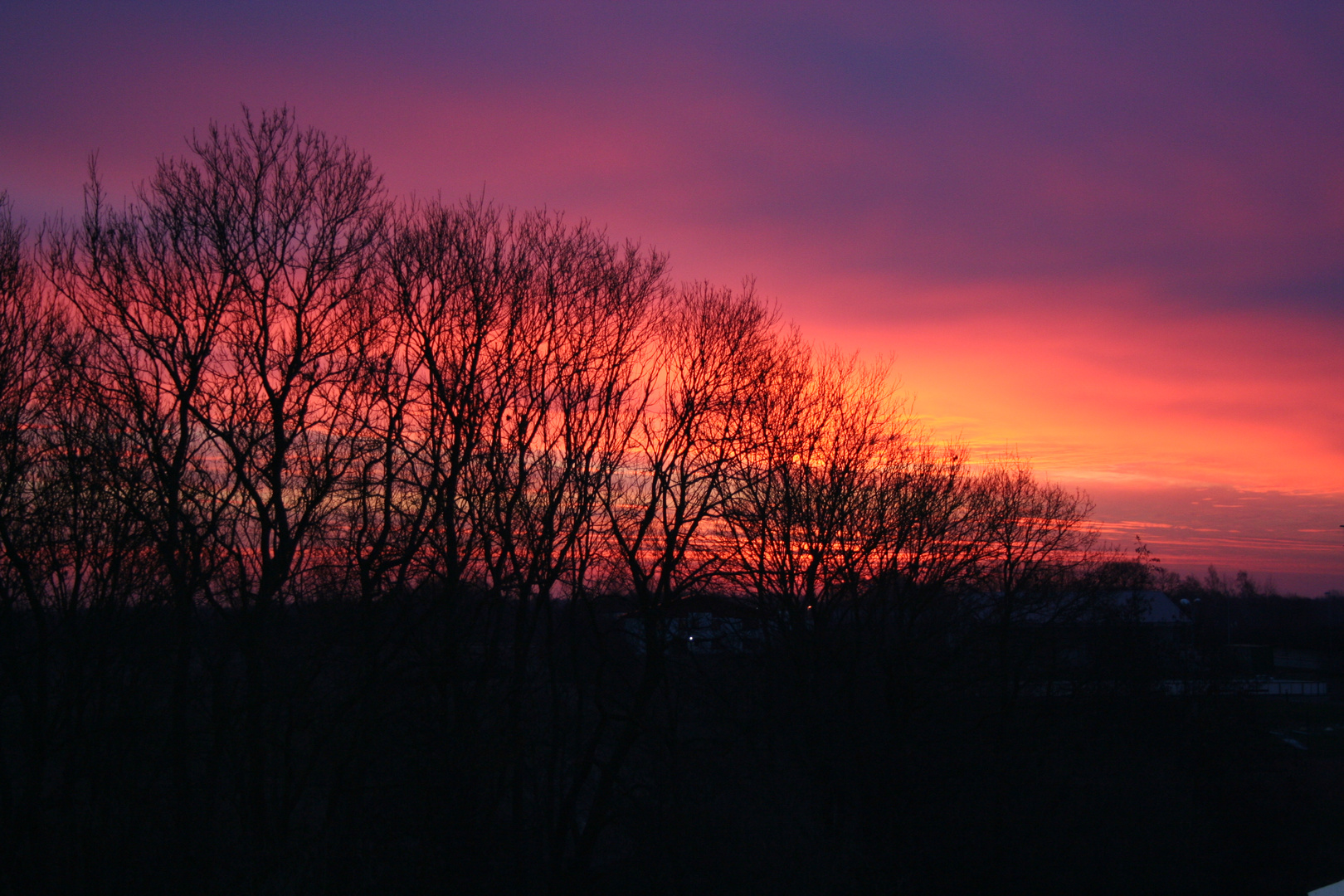 sonnenaufgang in samtens auf rügen