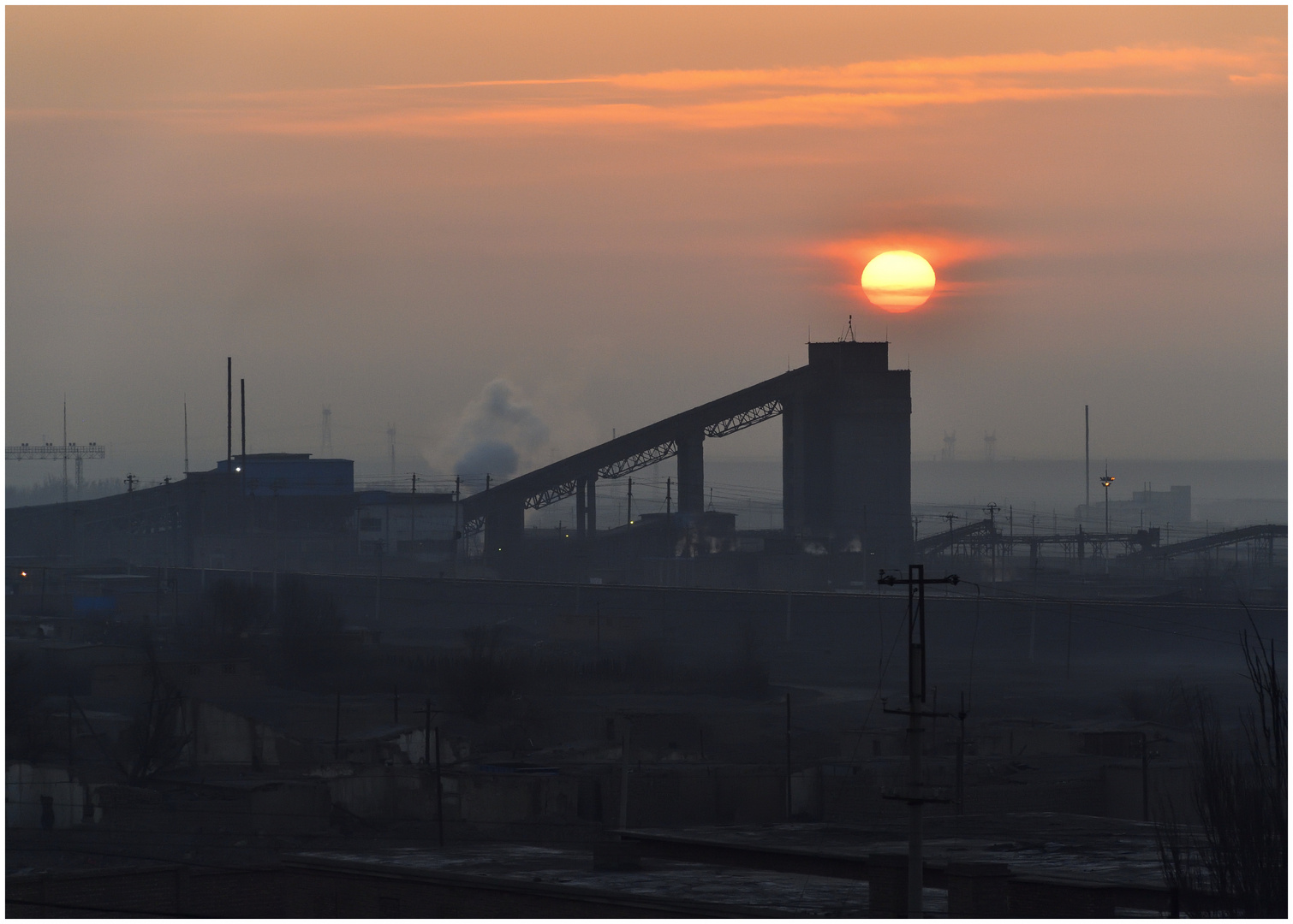 Sonnenaufgang in Sandaoling