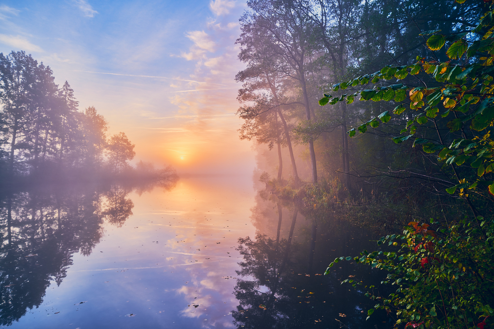 Sonnenaufgang in Schleswig-Holstein