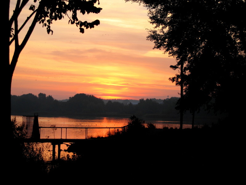 Sonnenaufgang in Schlutup 2