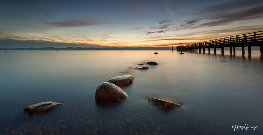 Sonnenaufgang in Schondorf am Ammersee