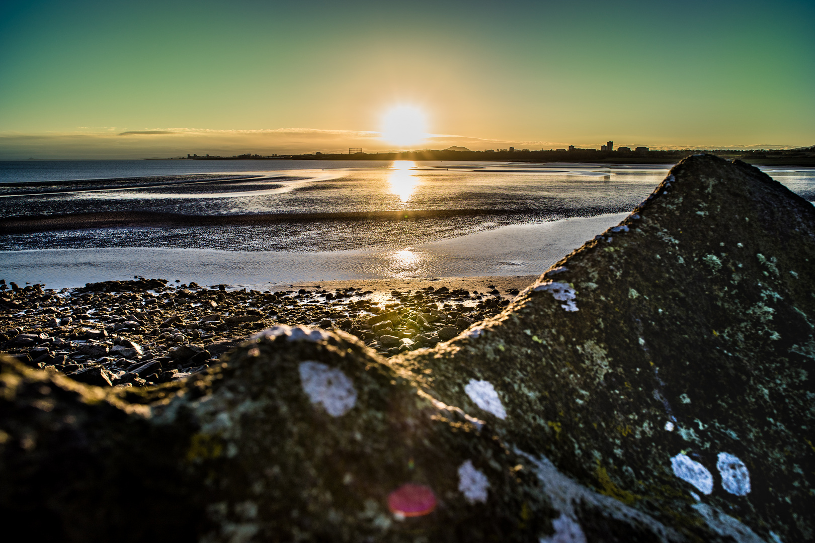 Sonnenaufgang in Schottland