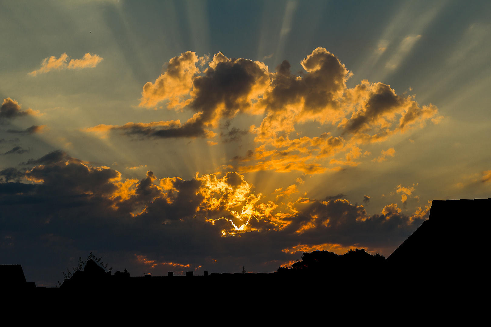 Sonnenaufgang in Sehnde