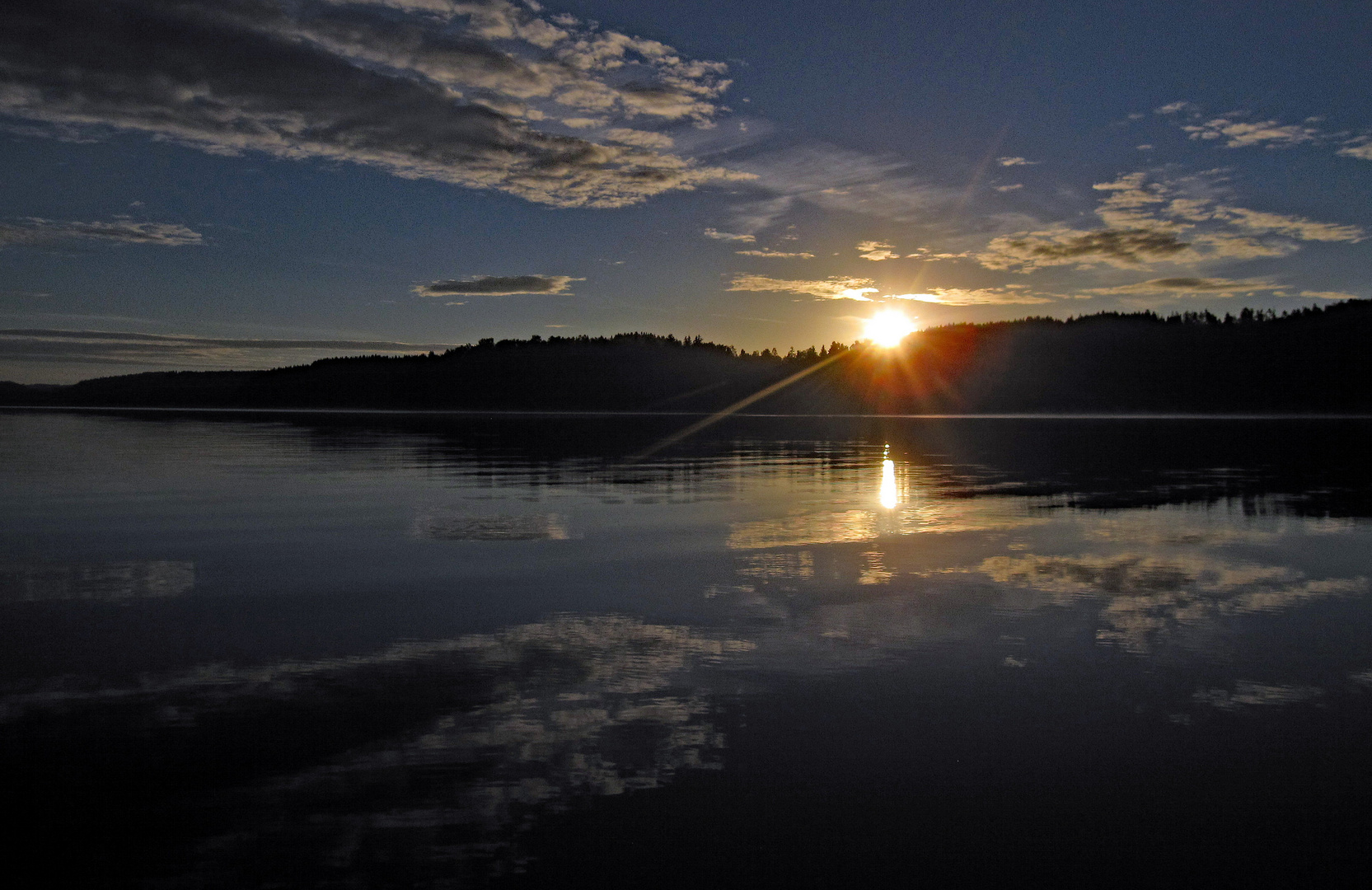 Sonnenaufgang in Skandinavien