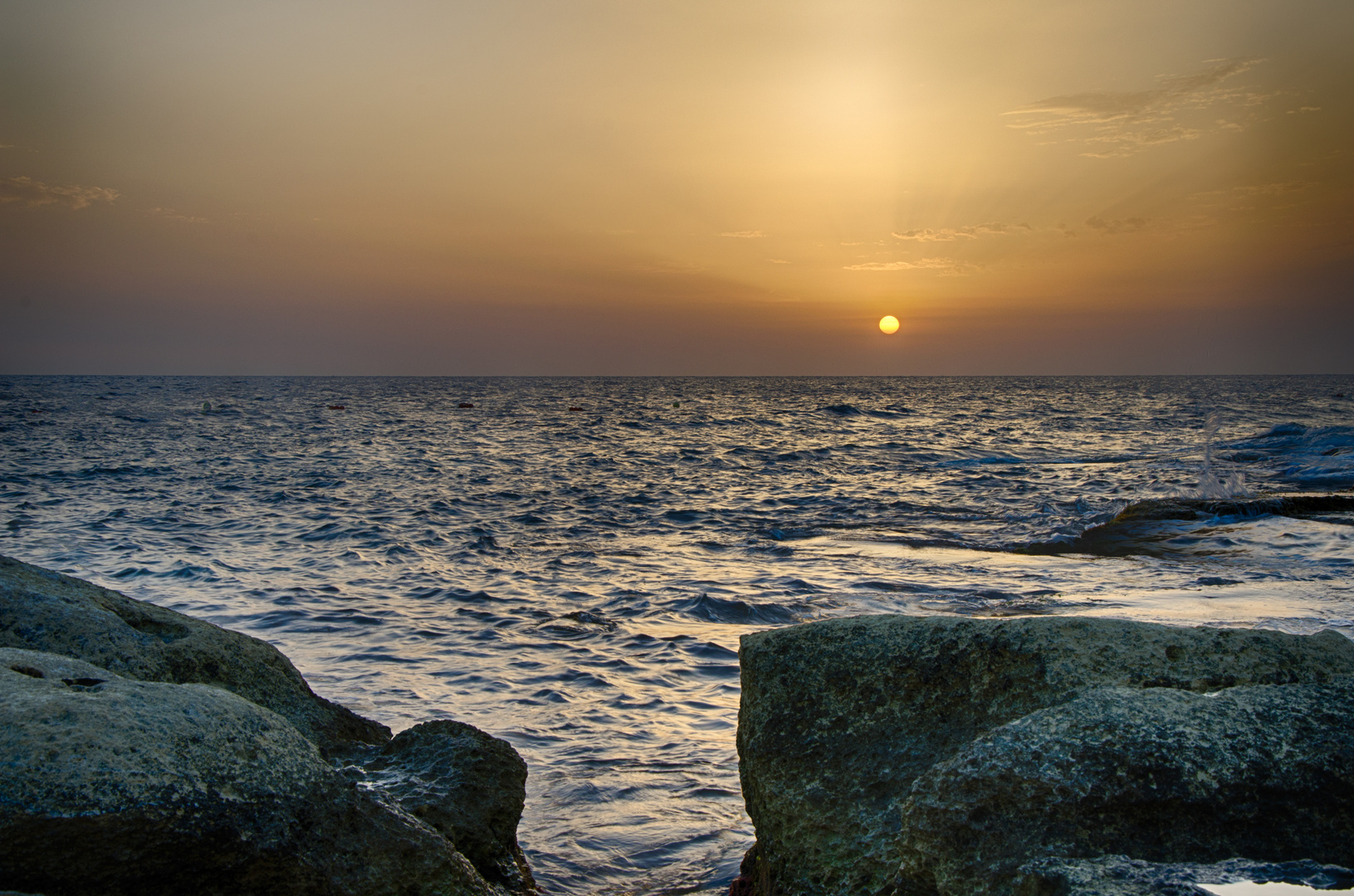 Sonnenaufgang in Sliema