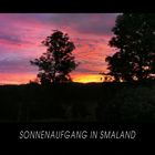 Sonnenaufgang in Smaland