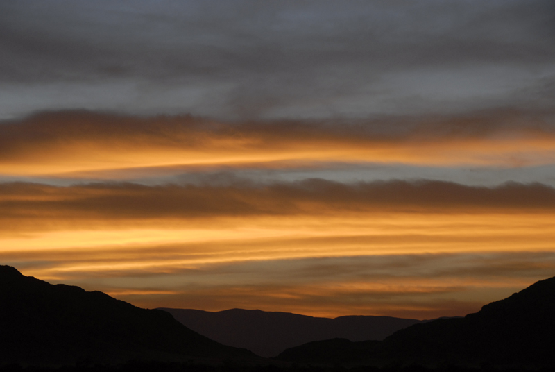 Sonnenaufgang in Sossusvlei