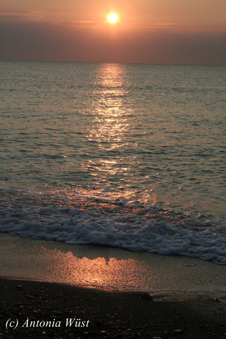 Sonnenaufgang in Spanien