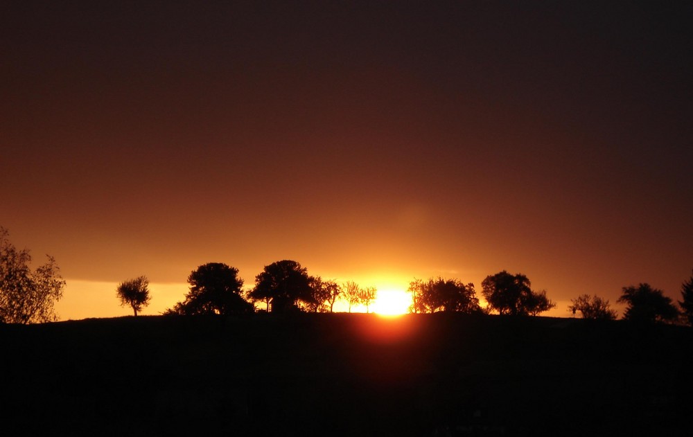 Sonnenaufgang in Steinenbronn 6