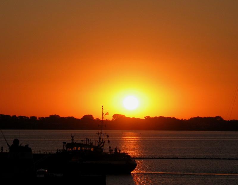 Sonnenaufgang in Stralsund(1)