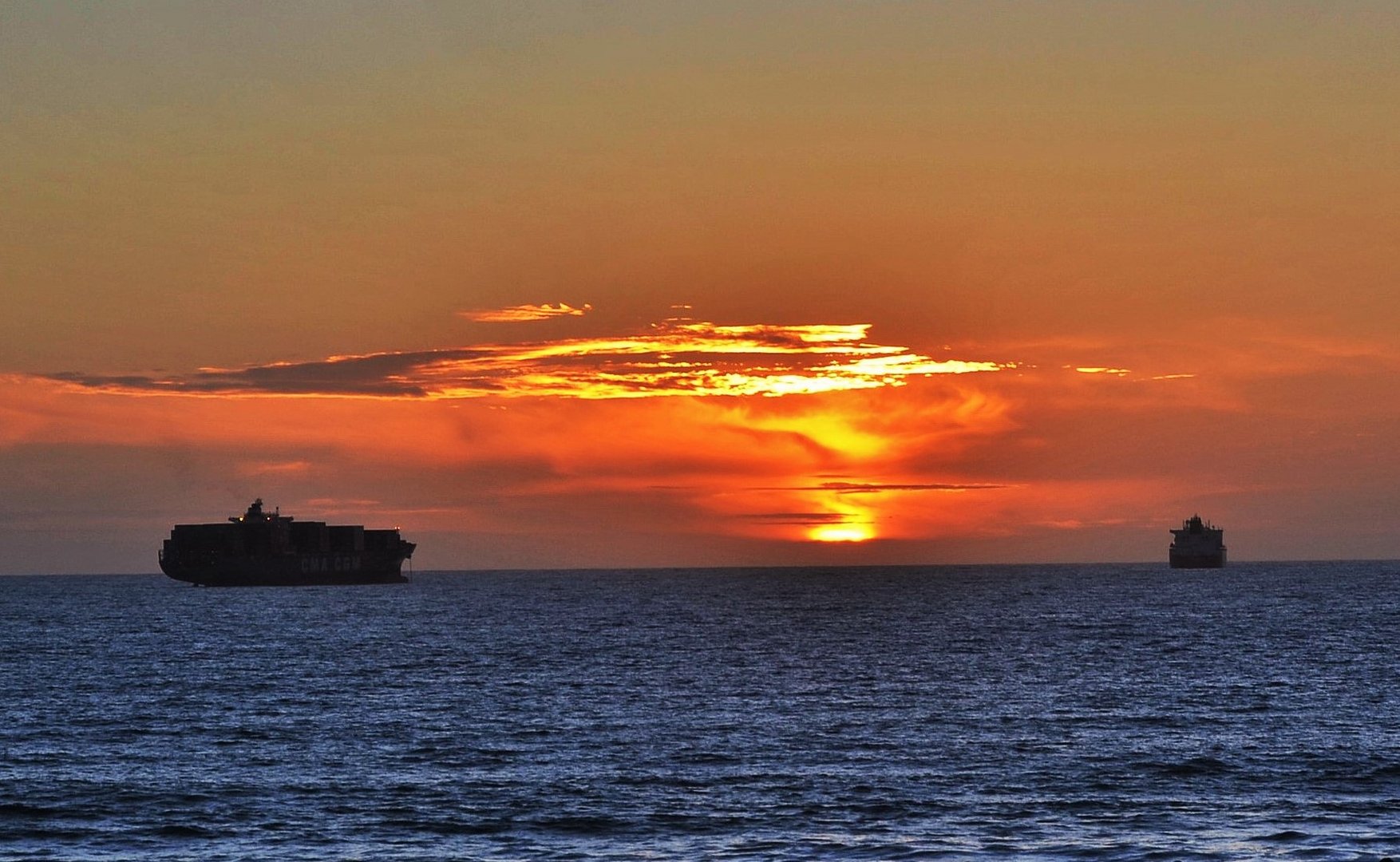 Sonnenaufgang in Südafrika