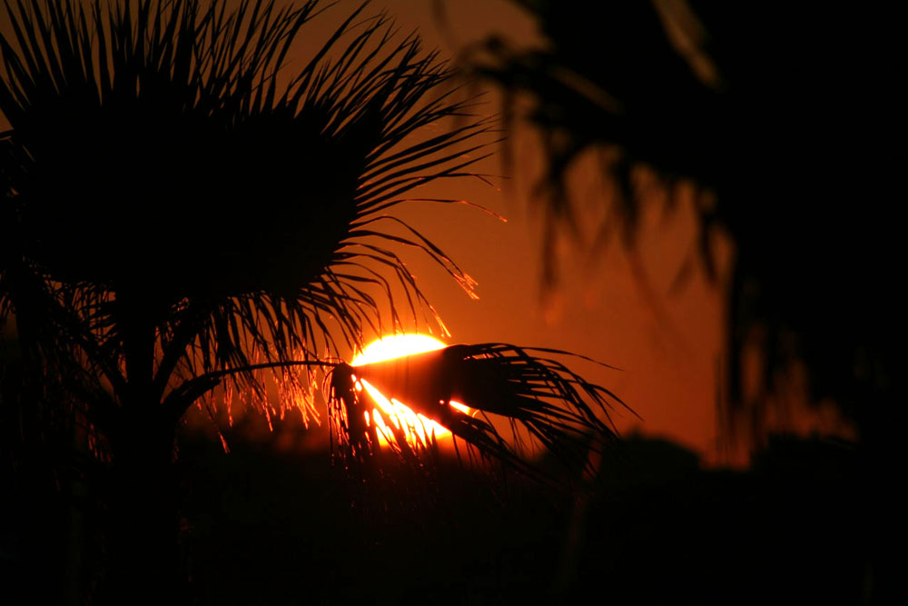 Sonnenaufgang in Südfrankreich