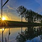 Sonnenaufgang in Südholland