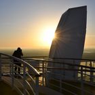 Sonnenaufgang in Suezkanal 2017