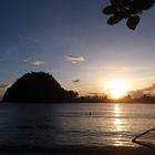 Sonnenaufgang in Tandag City, Philippinen