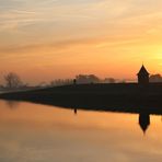 Sonnenaufgang in Tangermünde