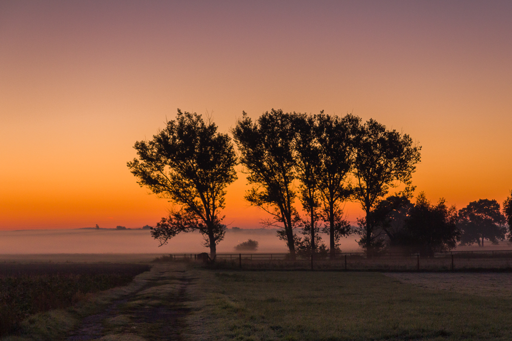 Sonnenaufgang in Threna