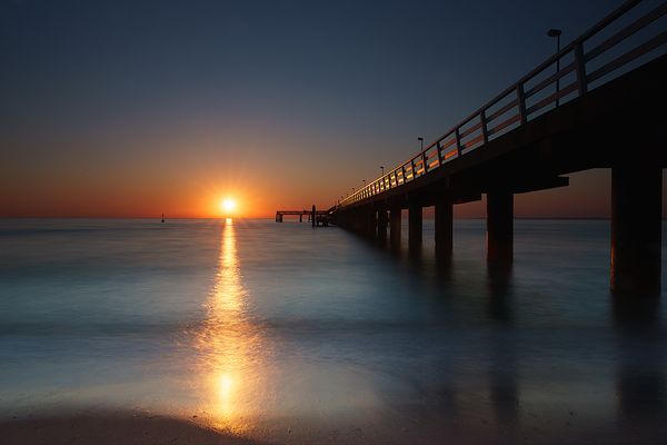 Sonnenaufgang in Timmendorf
