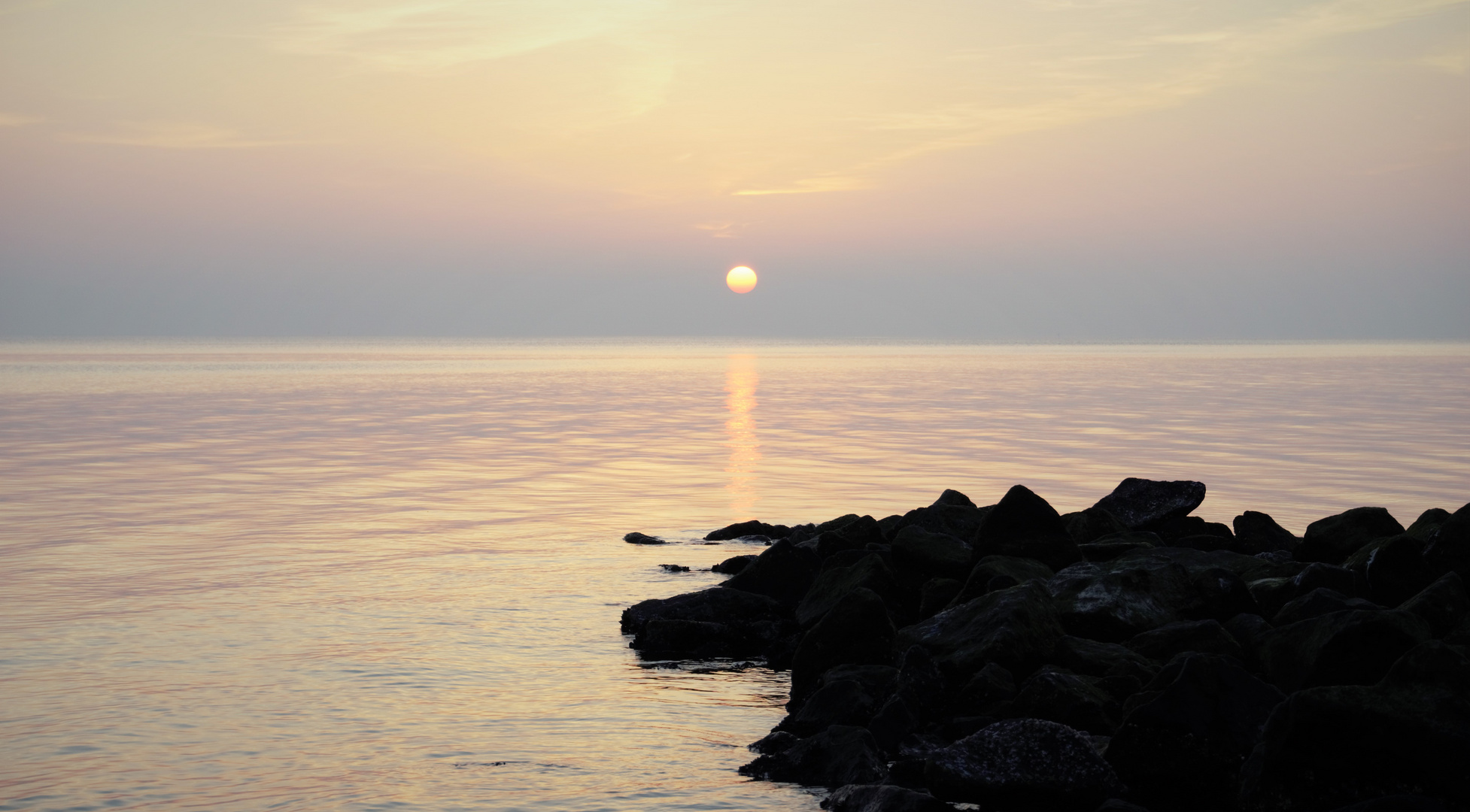 Sonnenaufgang in Timmendorf