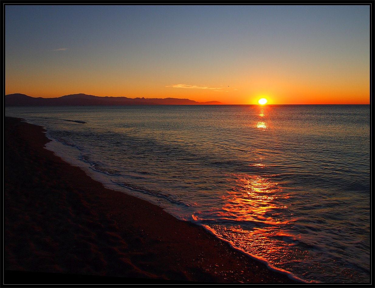 Sonnenaufgang in Torremolinos