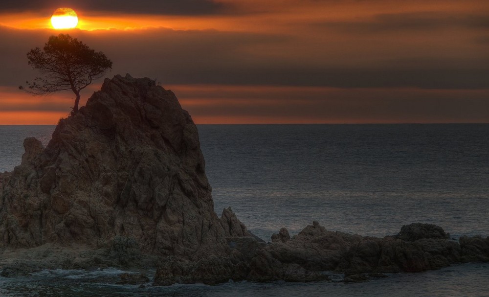 Sonnenaufgang in Tossa de Mar