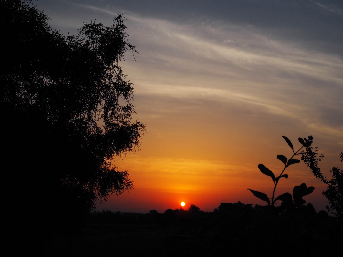 Sonnenaufgang in Troisdorf