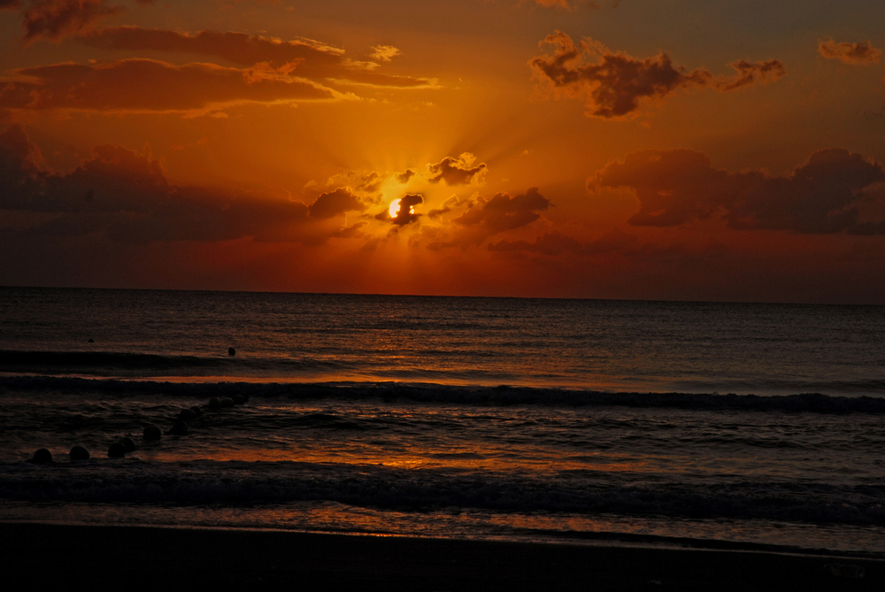 Sonnenaufgang in Tunesien