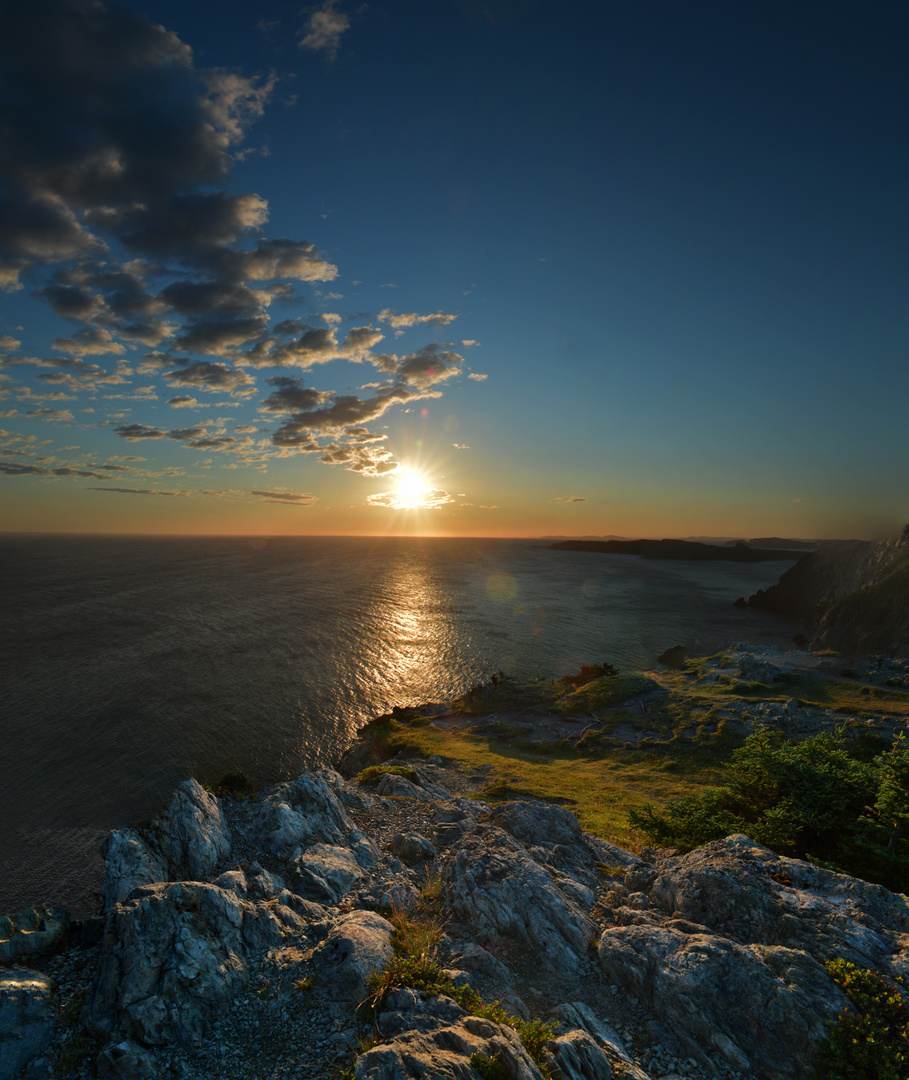 Sonnenaufgang in Twillingate