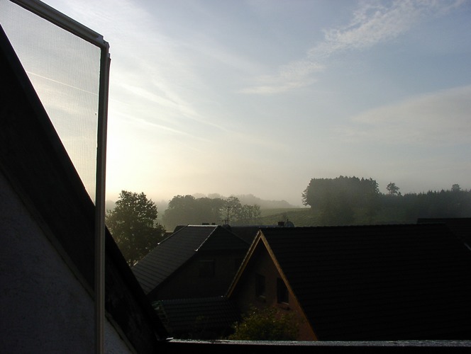 Sonnenaufgang in Untergründemich