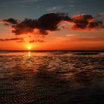 Sonnenaufgang in Utersum auf Föhr