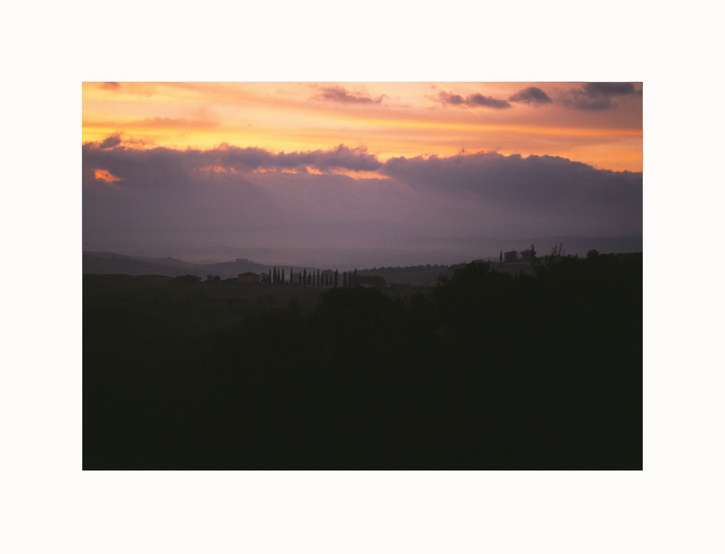 Sonnenaufgang in Val D'Orcia #17