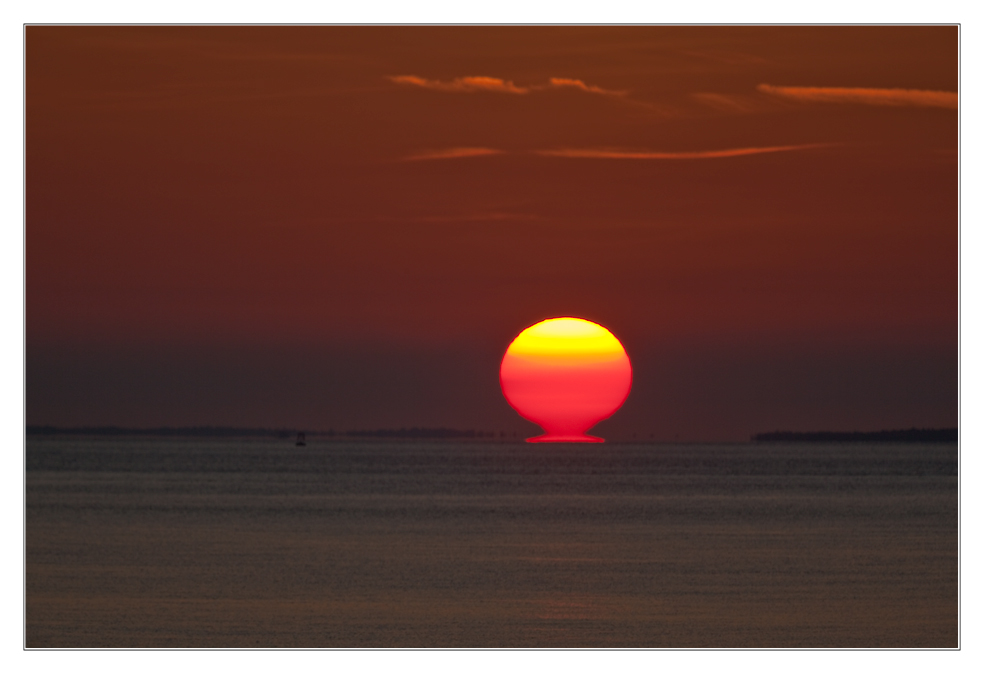 Sonnenaufgang in Varadero/Kuba