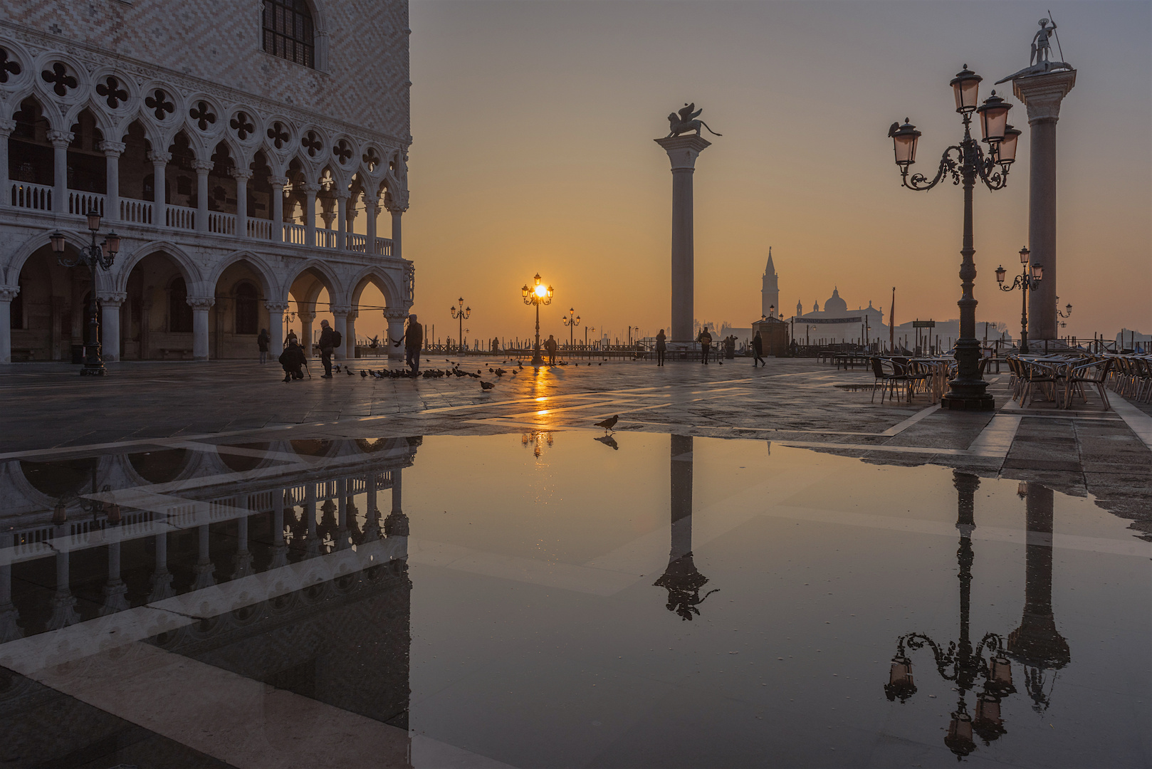 Sonnenaufgang in Venedig