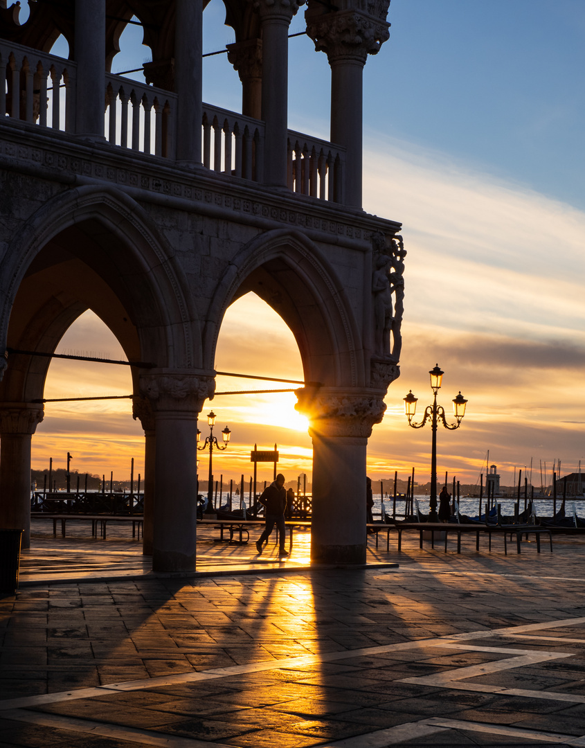 Sonnenaufgang in Venedig