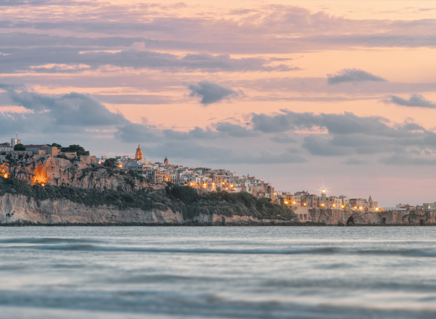 Sonnenaufgang in Vieste