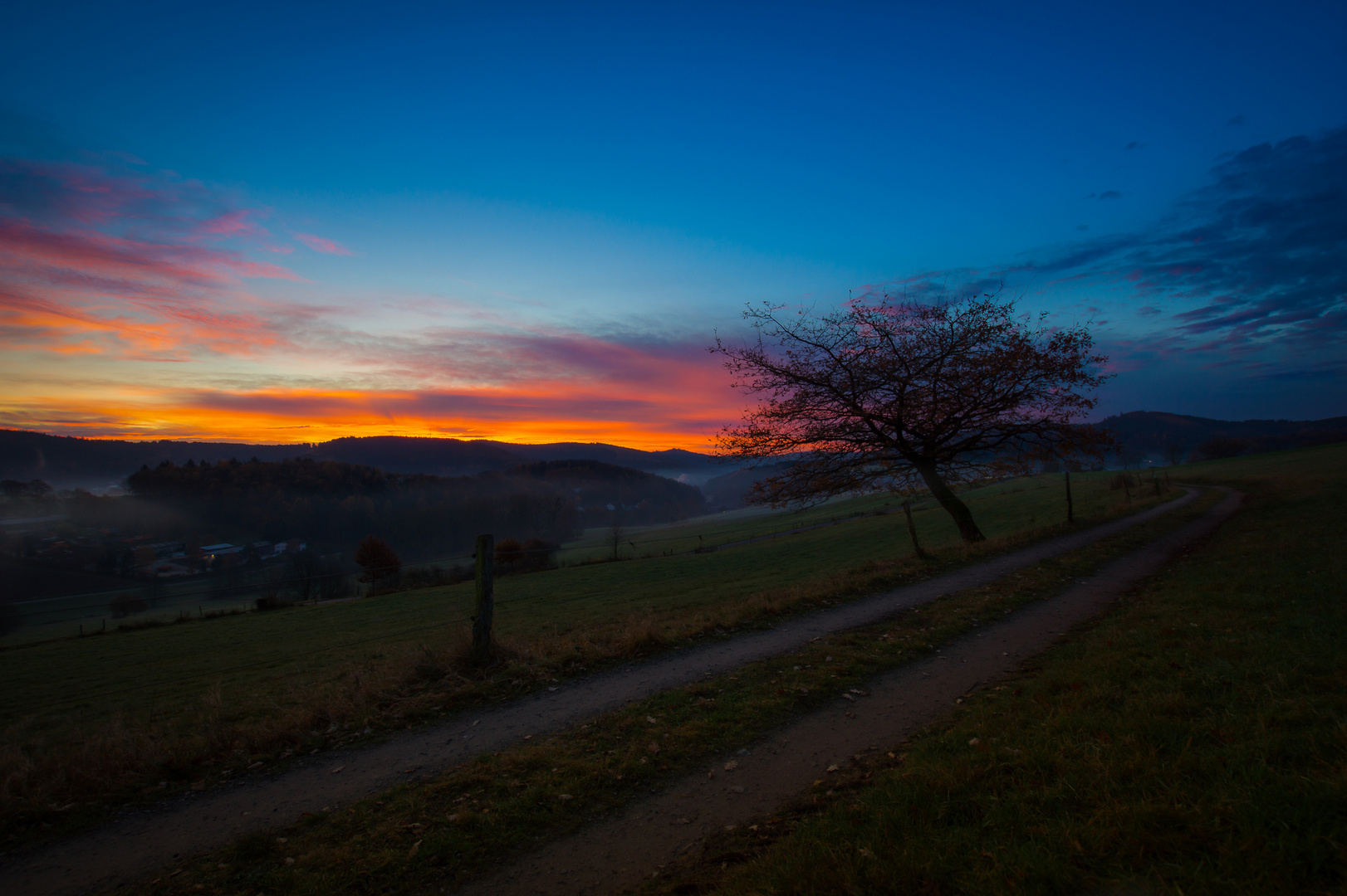 Sonnenaufgang in Wald-Michelbach 02