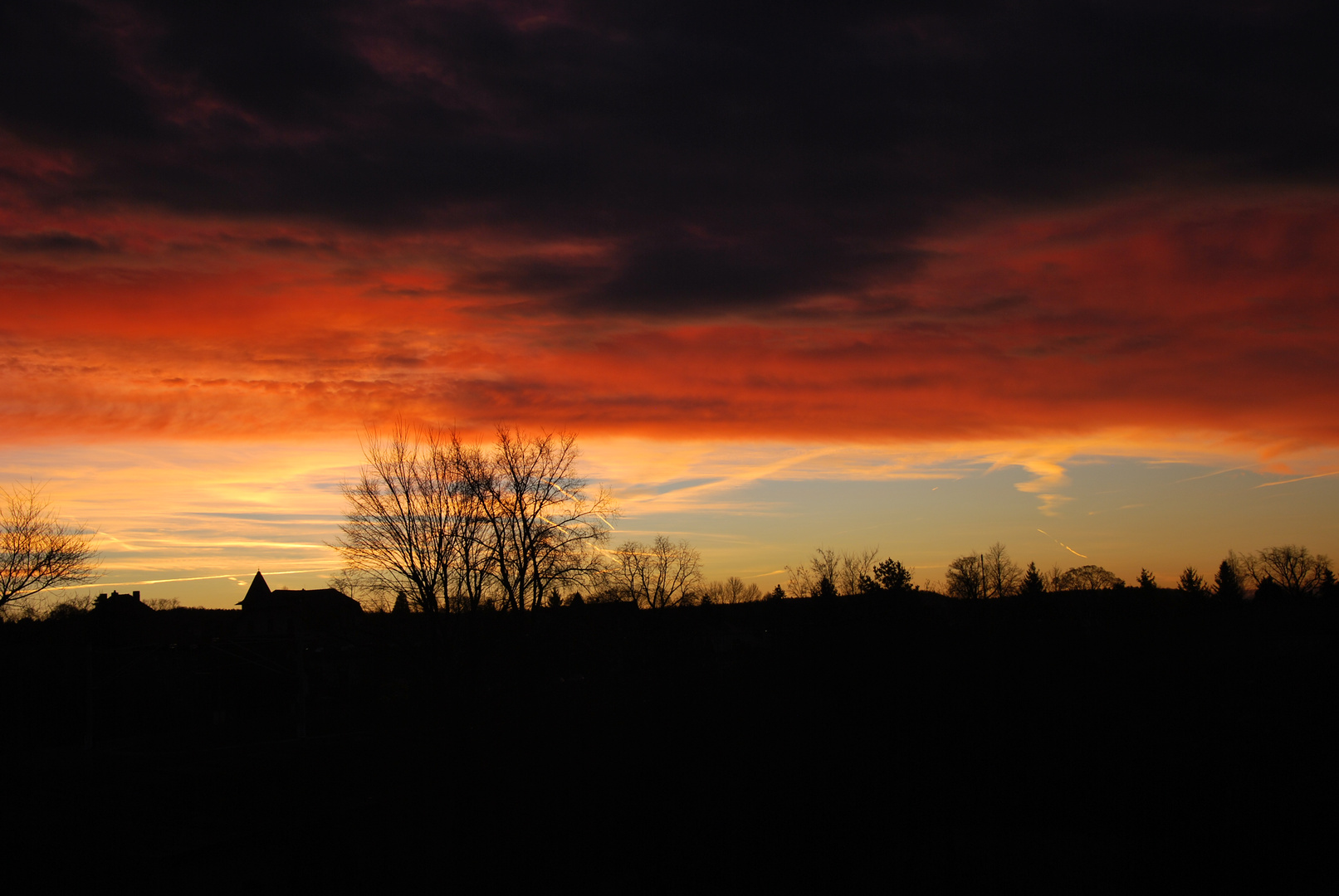 Sonnenaufgang in Weinböhla