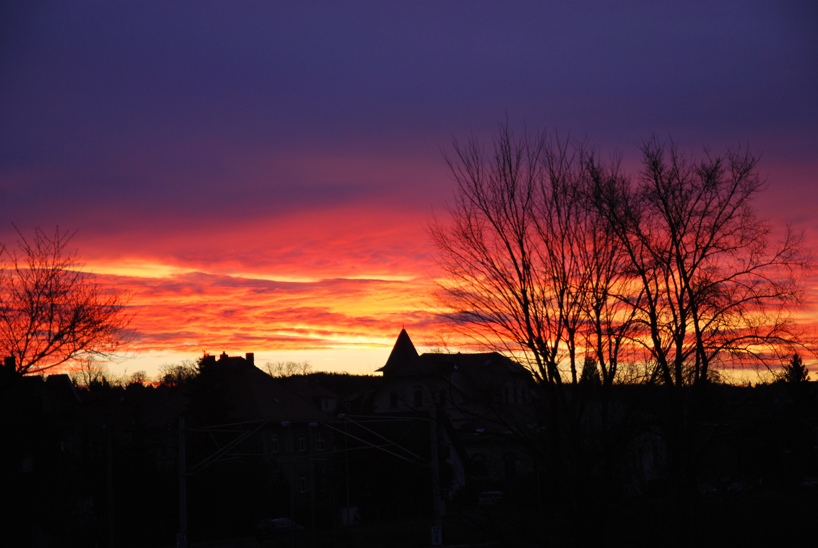 Sonnenaufgang In Weinböhla