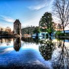 Sonnenaufgang in Weinheim Schlosspark HDR