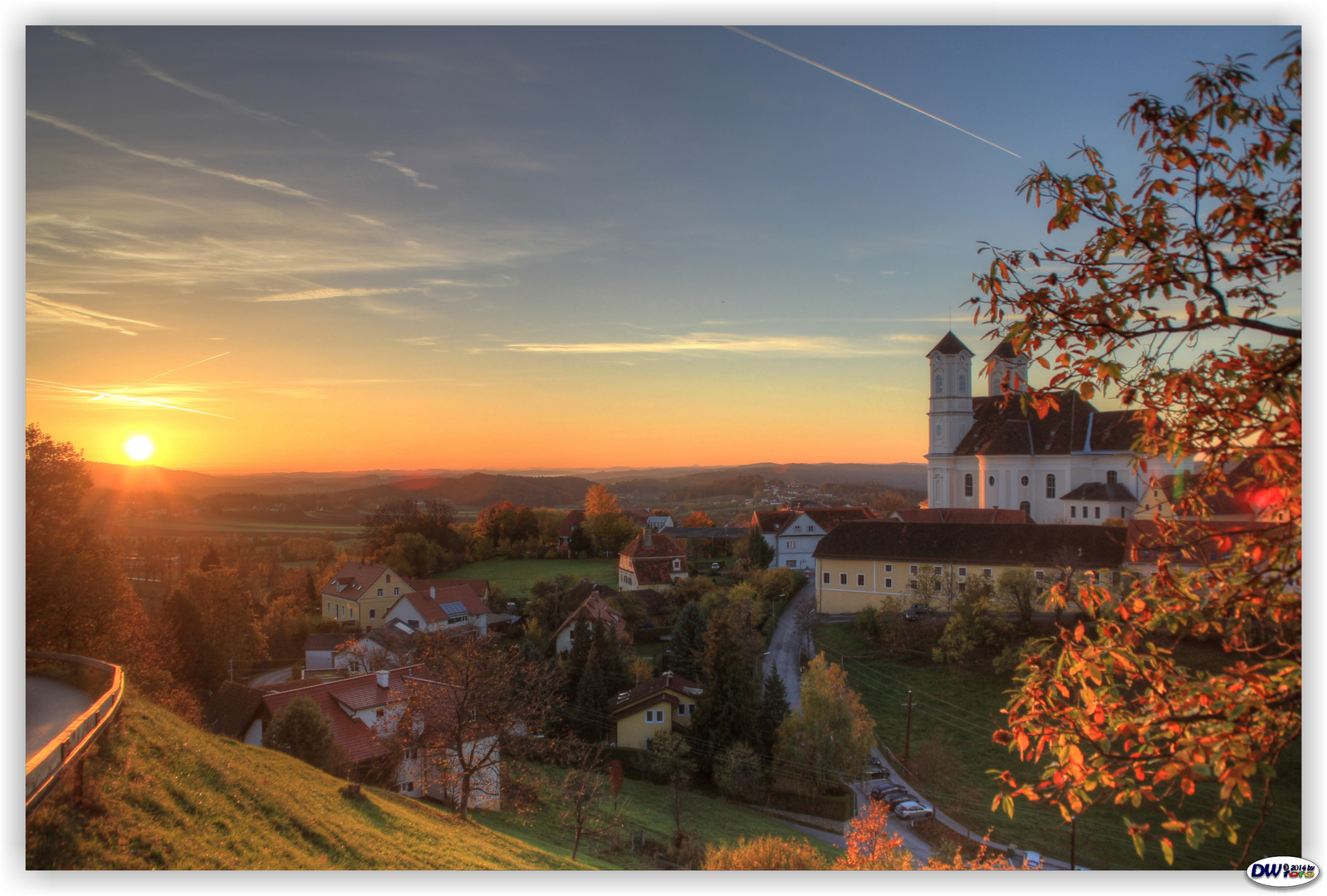 Sonnenaufgang in Weiz