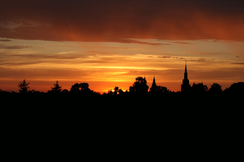 Sonnenaufgang in Werl