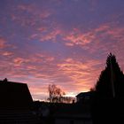 Sonnenaufgang in Wetter (Hessen)