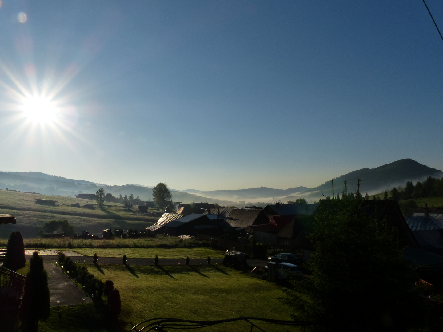 Sonnenaufgang in Zdiar (Hohe Tatra Slowakei)