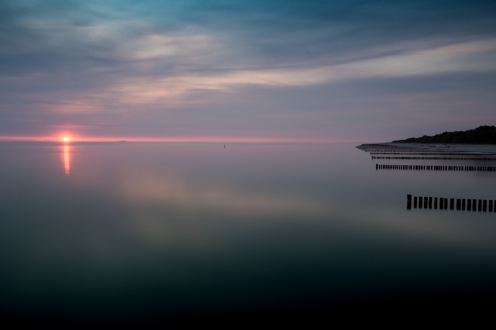 Sonnenaufgang in Zingst