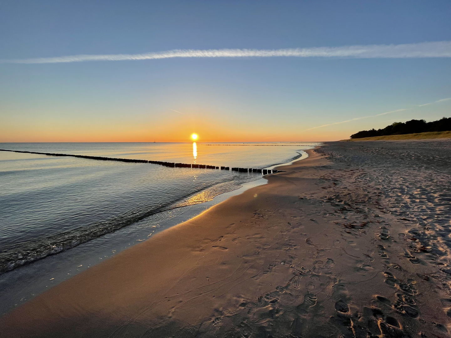 Sonnenaufgang in Zingst