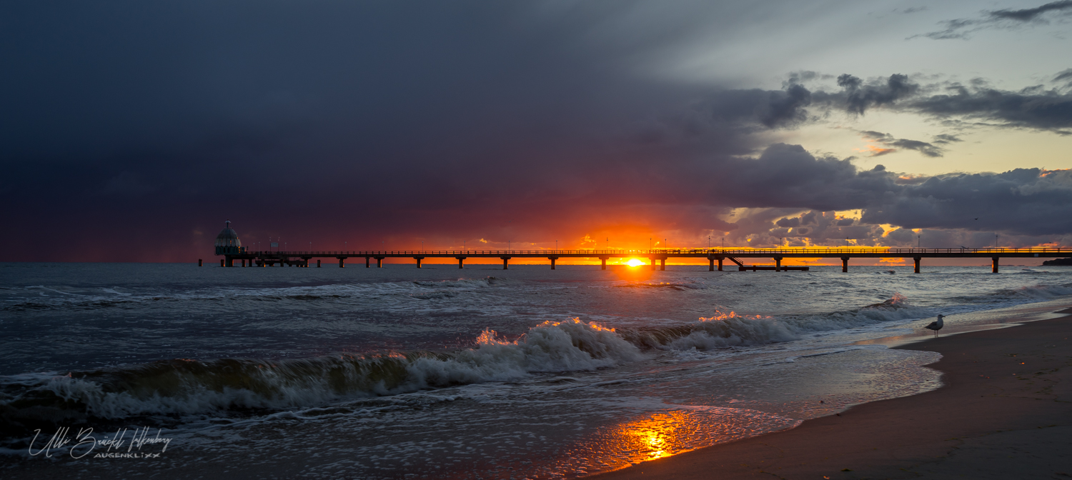 Sonnenaufgang in Zinnowitz (Usedom)