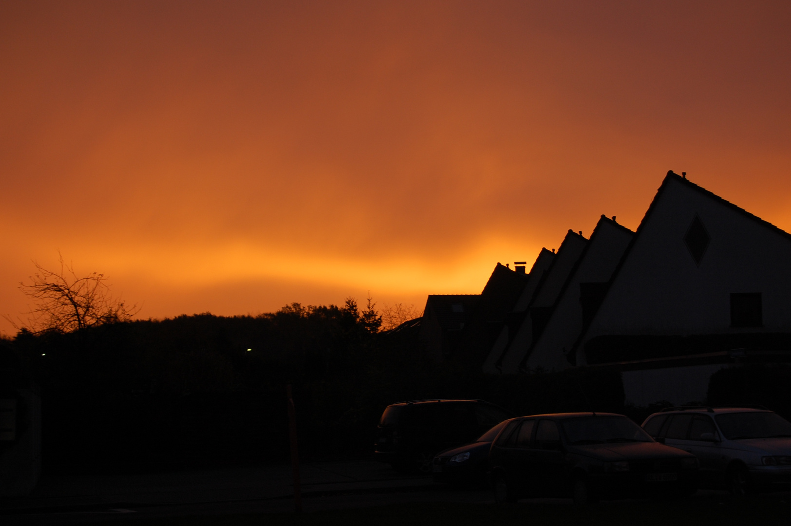 Sonnenaufgang in Zweckel